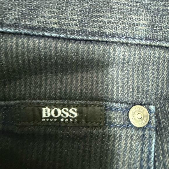 Boss Dark Blue Men's Jeans - Picture 2 of 5